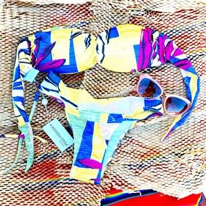 Brazilian bikini from a famous brand in Brazil.  Name:Morena Rosa. Median M.